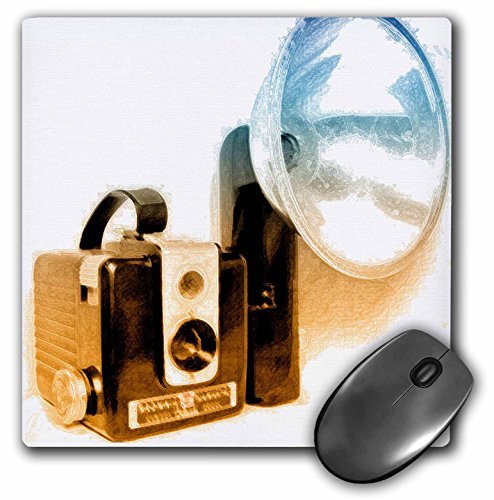 【中古】【未使用・未開封品】3drose LLC 8?x 8?x 0.25インチの画像ヴィンテージ1950年代カメラwith電..