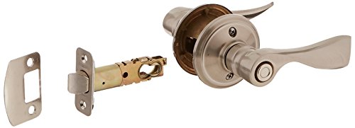 【中古】【未使用・未開封品】Schlage F40 VLA 619 16-080 10-027 134 N N SL Avila Bed and Bath Lever, Satin Nickel Schlage Lock Company [並行輸入品]