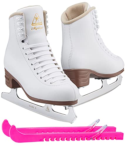 š̤ۡѡ̤ʡ(Adult 5.5, White) - Jackson Ultima JS1490 JS1491 JS1494 Mystique Series / Women and Girls Figure Ice Skates