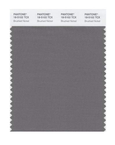 yÁzygpEJizPantone 18-5102 TCX Smart Color Swatch Card, Brushed Nickel by Pantone