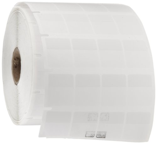 Brady THT-56-427-5-SC 0.75 Width x 0.937 Height, B-427 Self-Laminating Vinyl, Matte Finish White/Translucent Thermal Transfer Printable