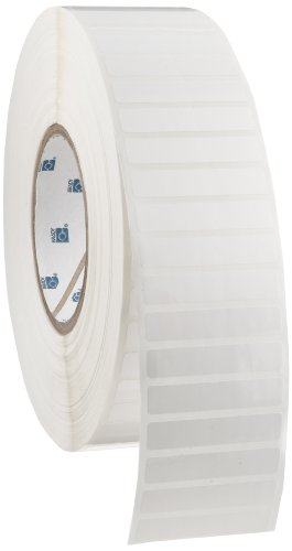 Brady THT-79-423-10 2 Width x 0.4 Height, B-423 Permanent Polyester, Gloss Finish White Thermal Transfer Printable Label (10000 per Rol