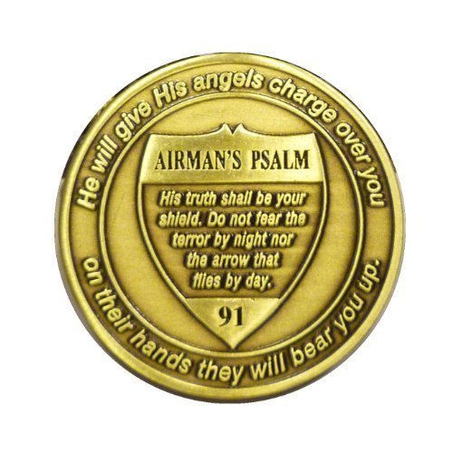 【中古】【未使用・未開封品】Airman 's Psalm Challenge Coin