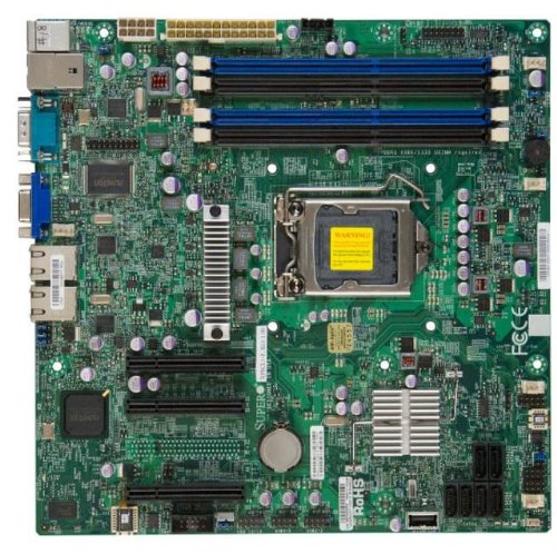 Supermicro X9SCL+-F マザーボード - Micro Atx - Intel Xeon プロセッサー E3-1200 ファミリー、Intel 第2世代 Core I3 &