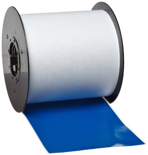 [중고] [미사용·미개봉품] Brady 113208 MiniMark 100' Length x 4 Width, B-595 Vinyl, Blue Indoor/Outdoor Industrial Label Printer Super Tough Tape by Brady