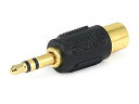 【中古】【未使用・未開封品】Monoprice 107147 RCAジャックアダプター3.5mm に差し込むステレオ プラグ RCAジャックアダプター、金めっき 107147(2)