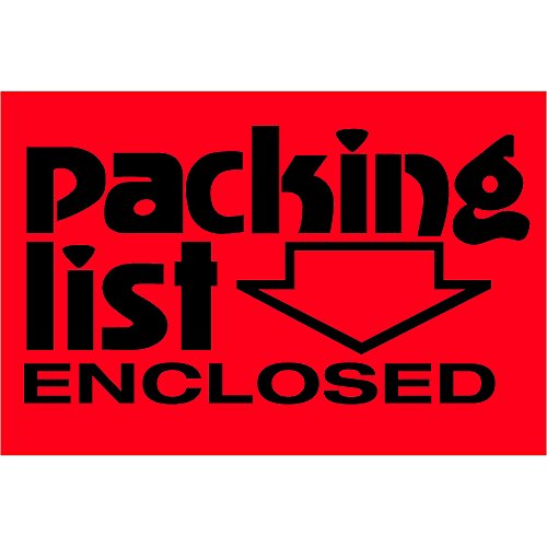 【中古】【未使用・未開封品】2?" x 3?" Packing List Enclosedラベル( 500?per Roll )
