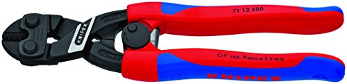 【中古】【未使用・未開封品】KNIPEX 71 12 200 SBA Comfort Grip High Leverage Cobolt Cutters with Spring by Knipex