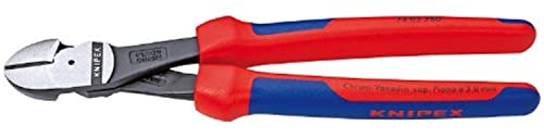 KNIPEX 74 02 250 SBA Comfort Grip High Leverage Diagonal Cutters by Knipex