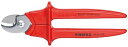 【中古】【未使用・未開封品】KNIPEX 95 06 230 1,000V Insulated Cable Shears by Knipex