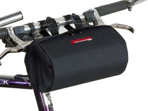 yÁzygpEJizBushwhacker Cody Black - Bicycle Handlebar & Seat Bag Cycling Pack Bike Cylinder Saddle Bag Rear Front Accessories Frame