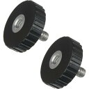 【中古】【未使用・未開封品】Vello 1/4インチ-20 カメラスクリュー (2個パック)