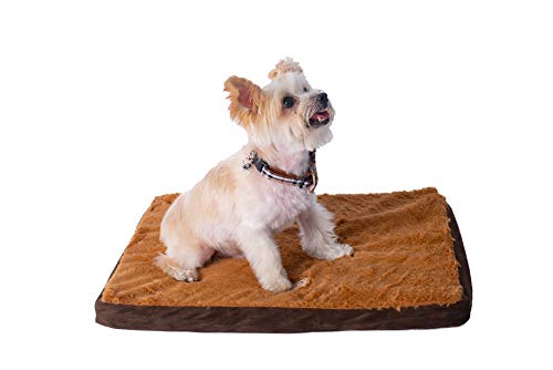 【中古】【未使用 未開封品】Armarkat Memory Foam Orthopedic Pet Bed Pad in Mocha and Brown, 24-Inch by 18-Inch by 2-Inch by Armarkat