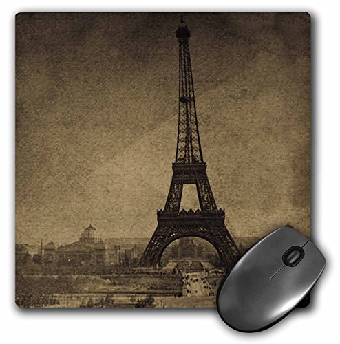 【中古】【未使用・未開封品】3drose LLC 8?x 8?x 0.25インチエッフェル塔セピアトーンマウスパッド(MP..