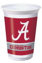 【中古】【未使用・未開封品】Alabama Crimson Tide 20 oz. Plastic Cups アラバマクリムゾンタイド20オンス?プラスチック製コップ♪ハロウィン♪クリスマス♪