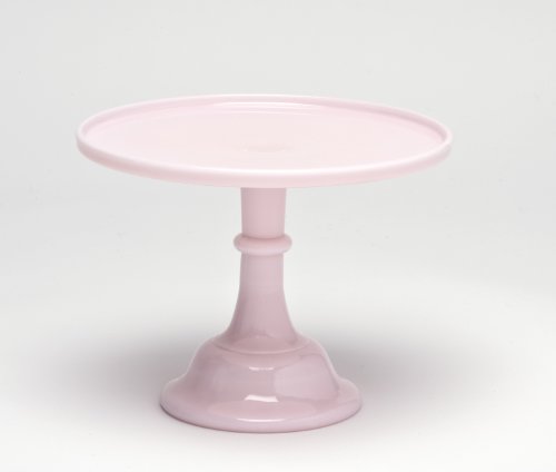 š̤ۡѡ̤ʡ12 Grand Bakers Cake Stand Pink Milk Glass Bakery Diner ...
