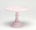 【中古】【未使用・未開封品】12 Grand Bakers Cake Stand Pink Milk Glass Bakery Diner by Trail T...