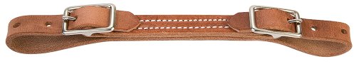 【中古】【未使用・未開封品】(5/8, Russet) - Weaver Flat Leather Curb Strap