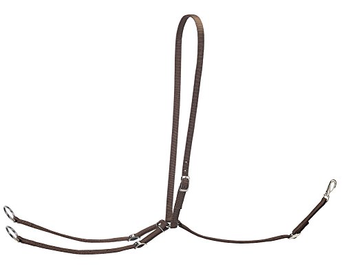 【中古】【未使用・未開封品】(Brown) - Weaver Nylon Standard Running Martingale