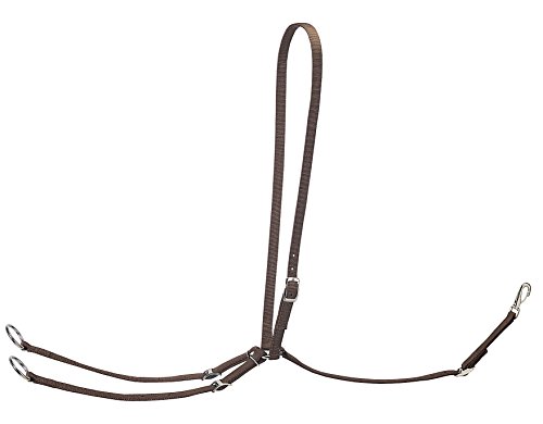 yÁzygpEJiz(Brown) - Weaver Nylon Standard Running Martingale