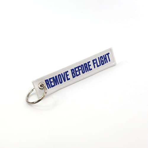Other - 【中古】【未使用・未開封品】rotary13b1?Remove Before Flightキーチェーン???ホワイト/ブルー