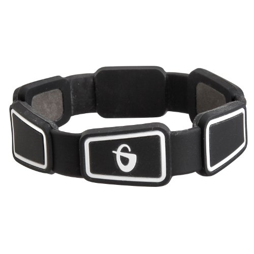 【中古】【未使用・未開封品】(17cm , Black) - Phiten Renegade Titanium Silicone Wristband