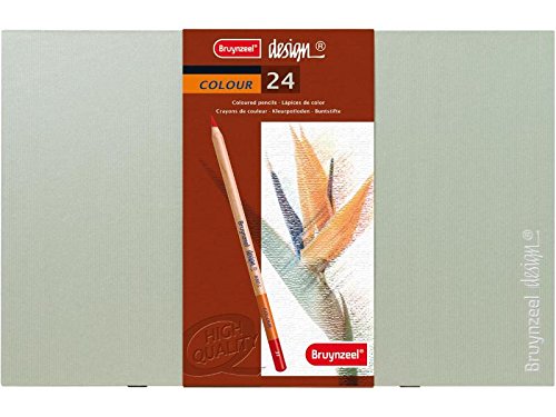 【中古】【未使用・未開封品】Bruynzeel Design Coloured Box of 24 Pencil Set - Art Supplies