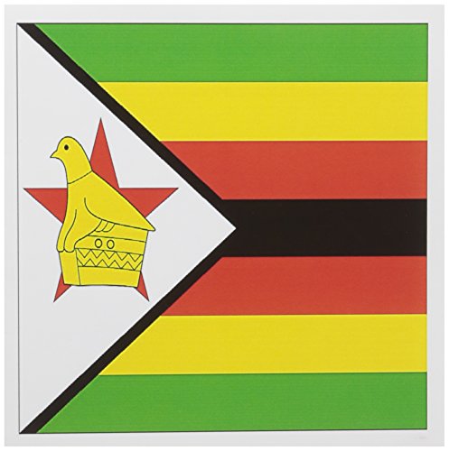 【中古】【未使用・未開封品】フラグ???ジンバブエ国旗???グリーティングカード Set of 12 Greeting Ca..