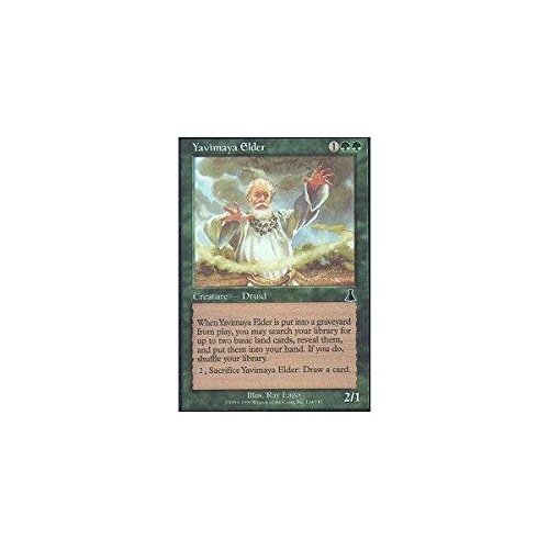 【中古】【未使用 未開封品】Magic: the Gathering - Yavimaya Elder - Urza 039 s Destiny