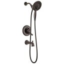 【中古】【未使用・未開封品】(Handle + Shower Head + Tub Faucet, Venetian Bronze) - Delta T1749...