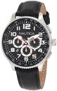 【中古】【未使用・未開封品】N22596M Nautica OCN 38 MID Br. Chronograph ブラック 男性 アナログ スポーツ クォーツ 海外出荷 Nautica