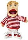 【中古】【未使用 未開封品】Sunny Toys 36cm Boy In Red Top Glove Puppet