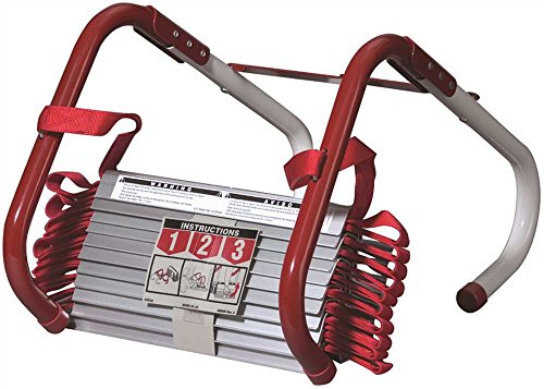 【中古】【未使用・未開封品】災害避難はしご 3階用(7.6m)　コンパクト収納タイプ　【並行輸入品】