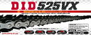 【中古】【未使用・未開封品】D.I.D(大同工業)バイク用チェーン カシメジョイント付属 525VX-120ZB STEEL(スチール) X-リング 二輪 オートバイ用