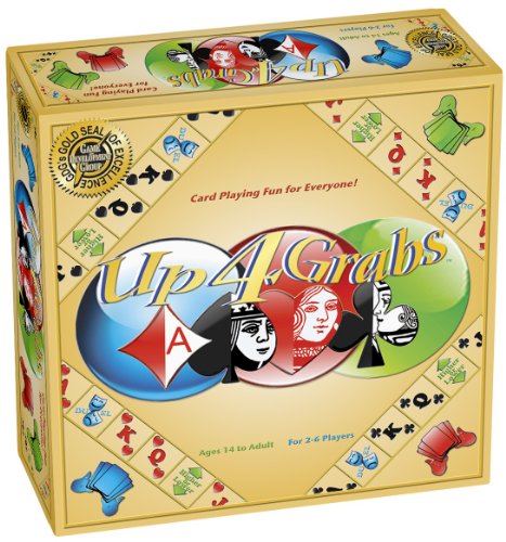 【中古】【未使用・未開封品】UP 4 GRABS - The Card Playing Board Game
