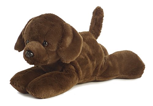 【中古】【未使用・未開封品】Lil Lucky Chocolate Lab Mini Flopsie 8 by Aurora by AURORA