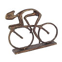 【中古】【未使用・未開封品】デザイントスカーノThe Champion CyclistキャストメタルバイクレーサーStatue、マルチカラー