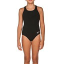 【中古】【未使用・未開封品】arena Girl's Madison Youth FL, Black/Metallic Silver, Size 22