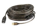 【中古】【未使用・未開封品】Monoprice 82ft 25M USB 2.0 AオスからAメス アクティブエクステンション/リピーターケーブル(Kinect...