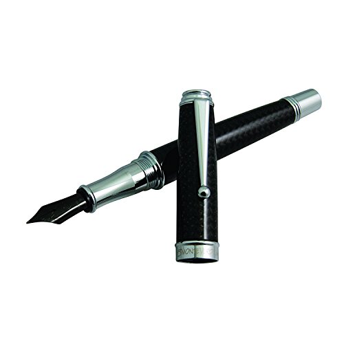 【中古】【未使用 未開封品】Monteverde Invincia デラックスクロームトリム太字万年筆 - MV41291B