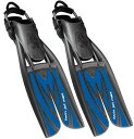 【中古】【未使用・未開封品】ScubaPro Twin Jet Max Scuba Diving Fins - Black/Blue Large (9-12)