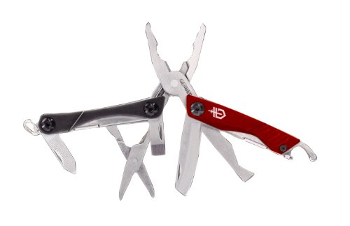【中古】【未使用 未開封品】Gerber Dime Micro Tool (Red) - 30-000417