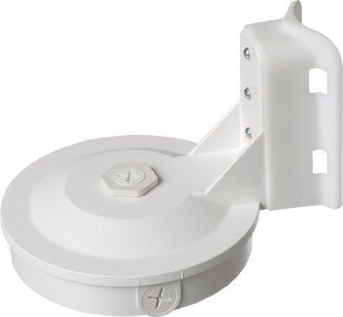 Arlington Industries 8161PM Weatherproof Pole Mounting Box with base plate, White, 1-Pack by Arlington Industries