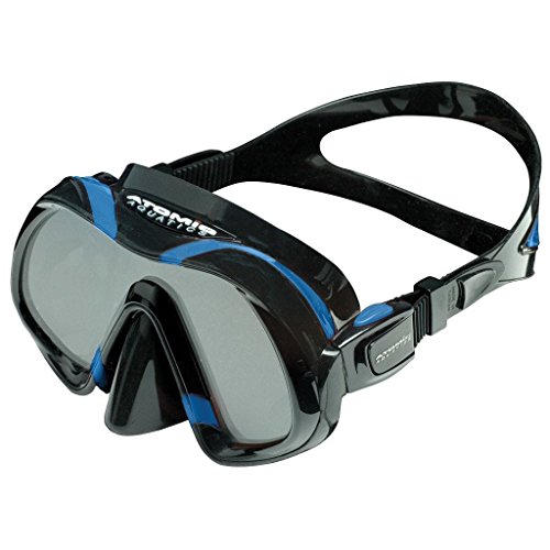 【中古】【未使用 未開封品】Atomic Venom Ultra Clear Ultra Wide Panoramic View Scuba Diving Mask, Blue 141［並行輸入］