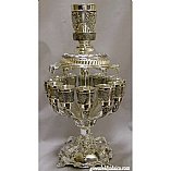 【中古】【未使用・未開封品】ブドウモチーフ シルバーメッキ 12カップ キッドッシュ ワインファウンテン 腕と底