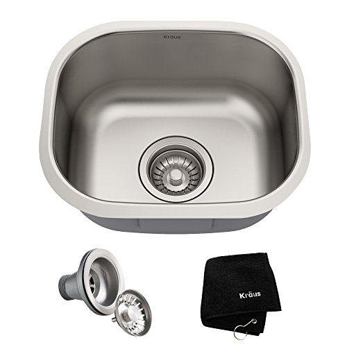 Kraus 4.4m x 0m x 4.4m x 0m Undermount Single Bowl Kitchen Sink