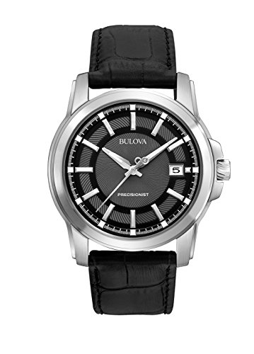 【中古】【未使用・未開封品】Bulova Precisionist Leather 96B158