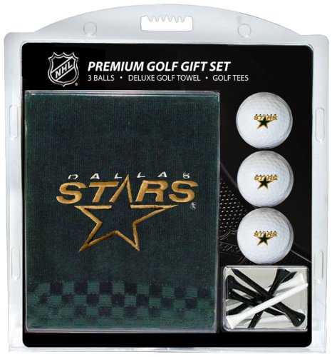 【中古】【未使用・未開封品】Team Golf 13820 Dallas Stars Embroidered Towel Gift Set
