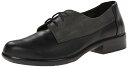 【中古】【未使用・未開封品】NAOT Footwear レディース Kedma レースアップシューズ, ジェットブラック Lthr/ブリキグレー Lthr/ブラ...