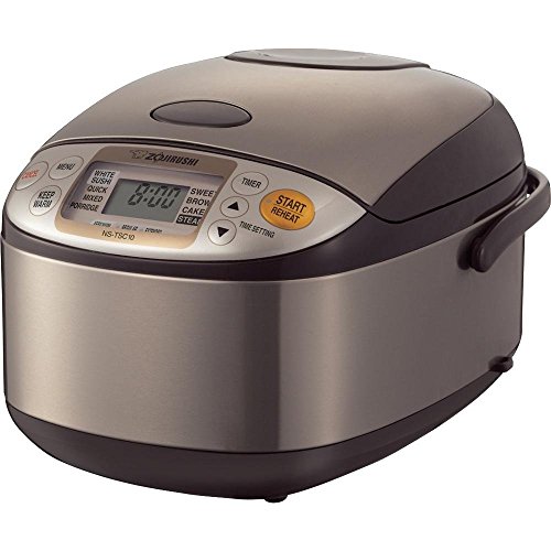 Rice Cookers - 【中古】【未使用・未開封品】Zojirushi NS-TSC10 5-1/2-Cup (Uncooked) Micom Rice Cooker and Warmer, 1.0-Liter by Zojirushi